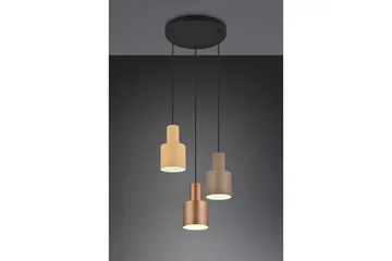 Trio Lighting Agudo Taklampe 3L E27 flerfarget - Belysning - Innendørsbelysning & Lamper - Soveromslampe - Taklampe soverom