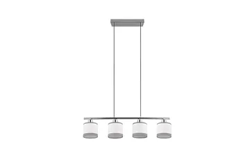 Trio Lighting Davos Taklampe 4L E14 Krom/Hvit - Belysning - Innendørsbelysning & Lamper - Soveromslampe - Taklampe soverom
