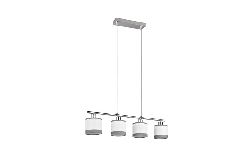Trio Lighting Davos Taklampe 4L E14 Krom/Hvit - Belysning - Innendørsbelysning & Lamper - Soveromslampe - Taklampe soverom