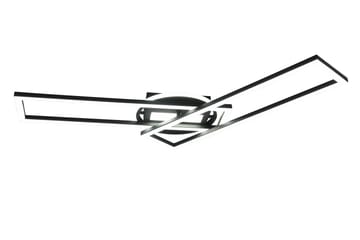 Twister LED-Taklampe Mattsvart - Belysning - Innendørsbelysning & Lamper - Soveromslampe - Taklampe soverom