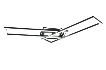 Twister LED-Taklampe Mattsvart - Belysning - Innendørsbelysning & Lamper - Soveromslampe - Taklampe soverom