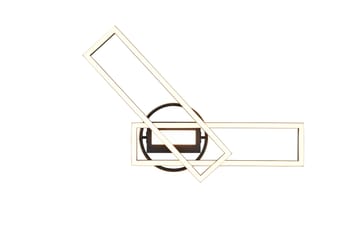 Twister LED-Taklampe Mattsvart - Belysning - Innendørsbelysning & Lamper - Soveromslampe - Taklampe soverom