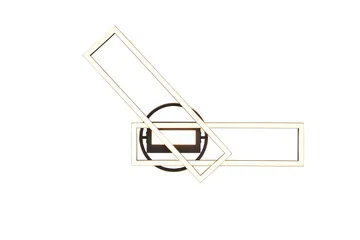 Twister LED-Taklampe Mattsvart - Belysning - Innendørsbelysning & Lamper - Soveromslampe - Taklampe soverom