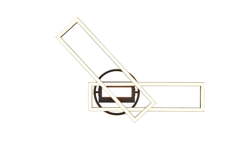 Twister LED-Taklampe Mattsvart - Belysning - Innendørsbelysning & Lamper - Soveromslampe - Taklampe soverom