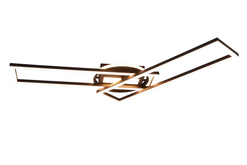 Twister LED-Taklampe Mattsvart - Belysning - Innendørsbelysning & Lamper - Soveromslampe - Taklampe soverom