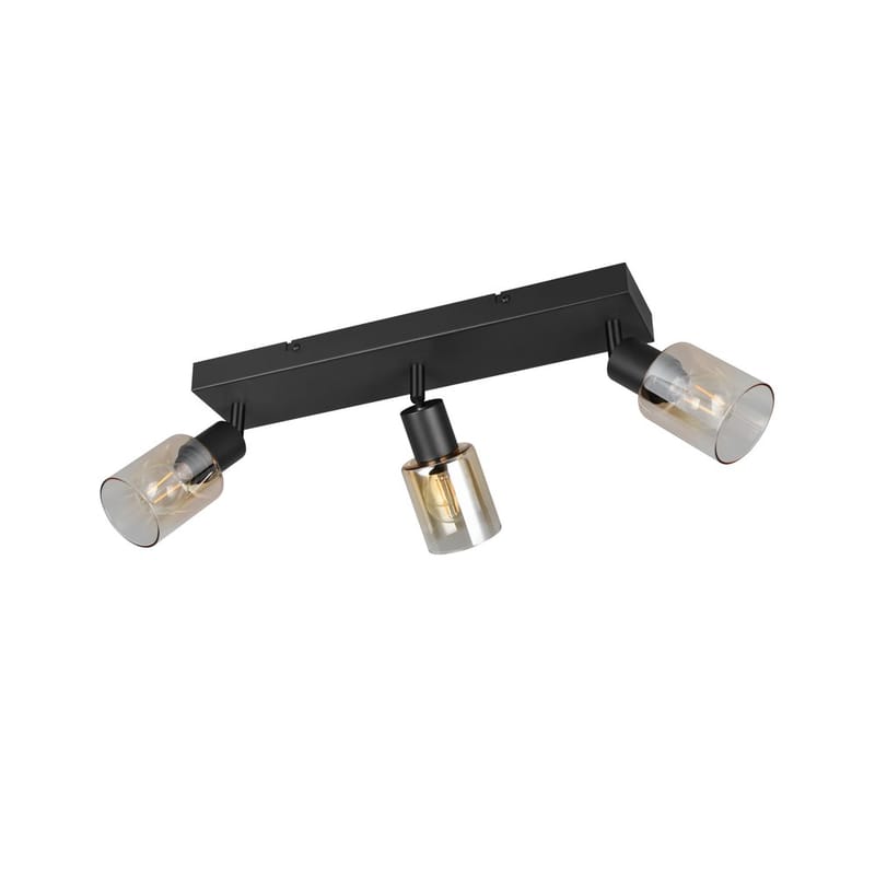 Spot TRIO Cadiz - 3 lamper, Matt svart - Belysning - Innendørsbelysning & Lamper - Lamper gang