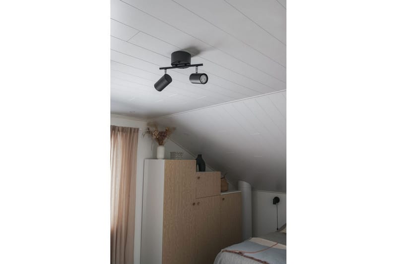 Spot TRIO Marlina 2-del, Matt svart - 2-del, Matt svart - Belysning - Innendørsbelysning & Lamper - Lamper gang