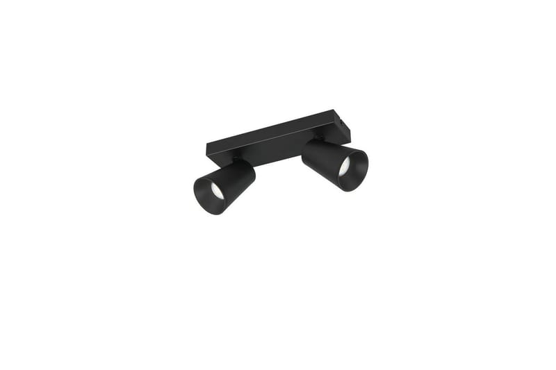 Spot TRIO Sharp 2-del, Matt svart/gull - 2-del, Matt svart/gull - Belysning - Innendørsbelysning & Lamper - Lamper gang