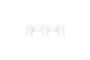 Spot TRIO Sharp 3-delt, Matt hvit/gull - 3-delt, Matt hvit/gull - Belysning - Innendørsbelysning & Lamper - Lamper gang