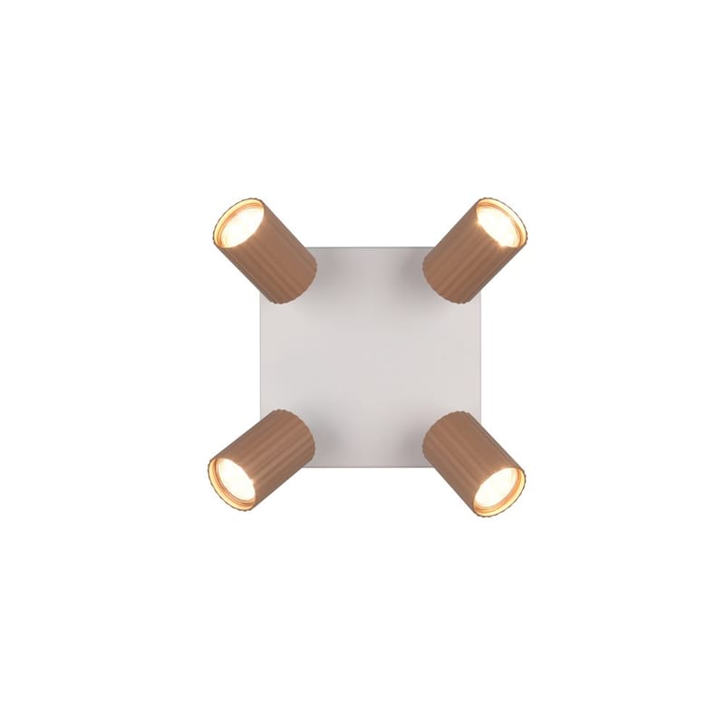 Spot TRIO Soka - 4 lamper, Coffee/Varmegrå - Belysning - Innendørsbelysning & Lamper - Lamper gang