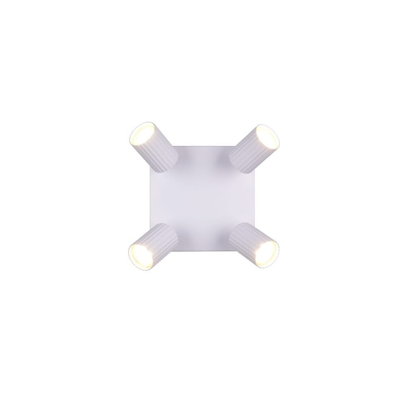 Spot TRIO Soka - 4 lamper, Matt hvit - Belysning - Innendørsbelysning & Lamper - Lamper gang