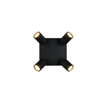 Spot TRIO Soka - 4 lamper, Matt svart - Belysning - Innendørsbelysning & Lamper - Lamper gang