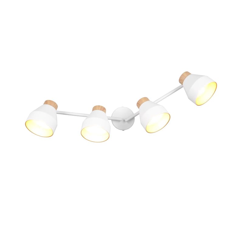 Spot Valentin - 3 lamper, Matt hvit - Belysning - Innendørsbelysning & Lamper - Lamper gang