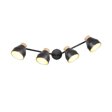 Spot Valentin - 3 lamper, Matt svart - Belysning - Innendørsbelysning & Lamper - Lamper gang