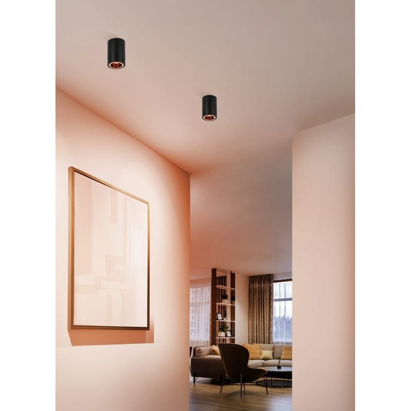 Spotlight Carosso - Svart, Hvit - Belysning - Innendørsbelysning & Lamper - Lamper gang