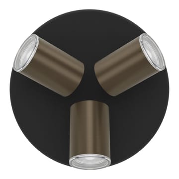 Spotlight Consuma Rund med 3 Lamper - Svart/Brunert - Belysning - Innendørsbelysning & Lamper - Lamper gang