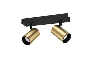 Spotlight Eglo Cumaribo Svart/Messing 2 Lamper - 2 Lamper - Belysning - Innendørsbelysning & Lamper - Lamper gang