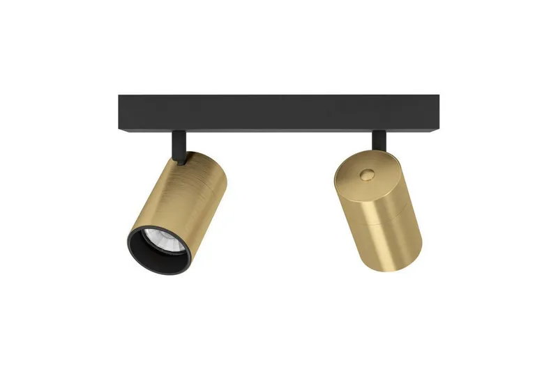 Spotlight Eglo Cumaribo Svart/Messing 2 Lamper - 2 Lamper - Belysning - Innendørsbelysning & Lamper - Lamper gang