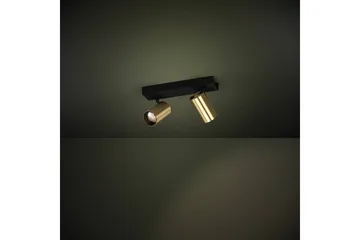 Spotlight Eglo Cumaribo Svart/Messing 2 Lamper - 2 Lamper - Belysning - Innendørsbelysning & Lamper - Lamper gang