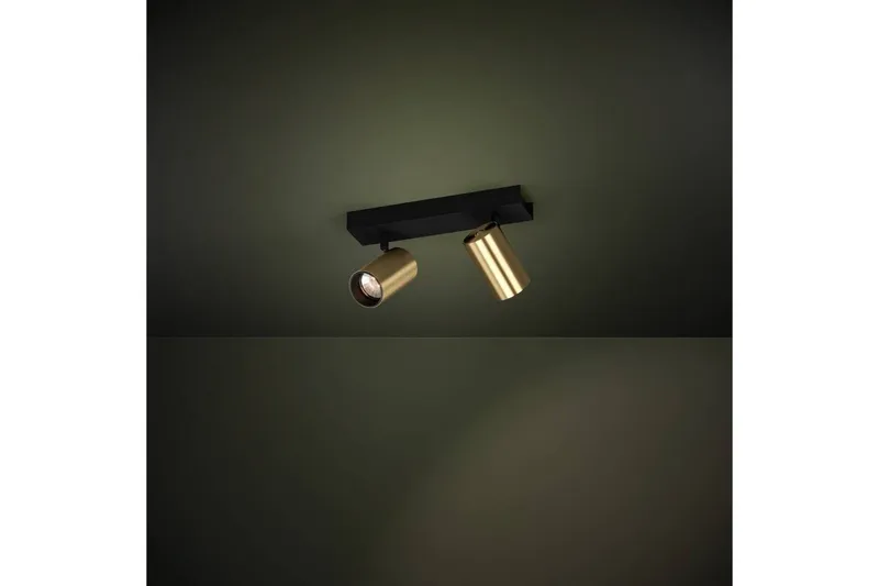Spotlight Eglo Cumaribo Svart/Messing 2 Lamper - 2 Lamper - Belysning - Innendørsbelysning & Lamper - Lamper gang