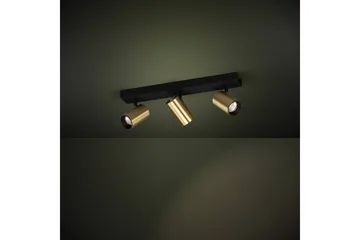 Spotlight Eglo Cumaribo Svart/Messing 3 lamper - 3 lamper - Belysning - Innendørsbelysning & Lamper - Lamper gang