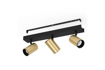 Spotlight Eglo Cumaribo Svart/Messing 3 lamper - 3 lamper - Belysning - Innendørsbelysning & Lamper - Lamper gang