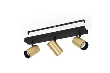 Spotlight Eglo Cumaribo Svart/Messing 3 lamper - 3 lamper - Belysning - Innendørsbelysning & Lamper - Lamper gang