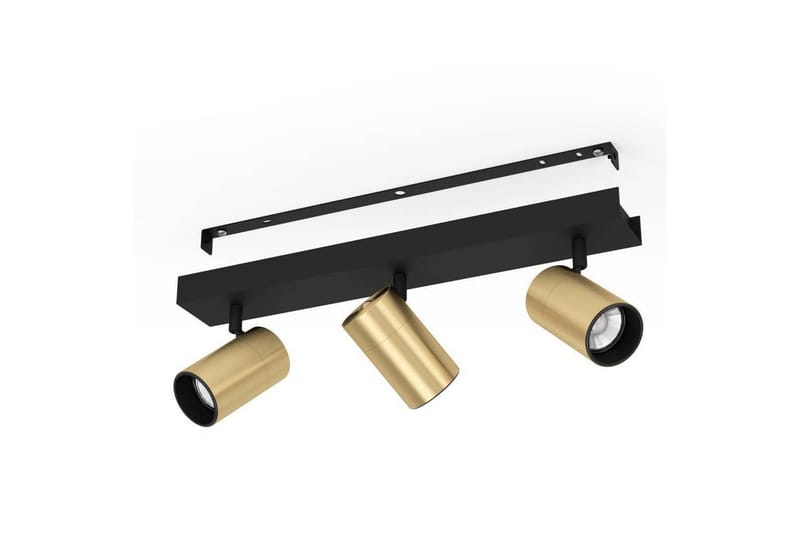 Spotlight Eglo Cumaribo Svart/Messing 3 lamper - 3 lamper - Belysning - Innendørsbelysning & Lamper - Lamper gang