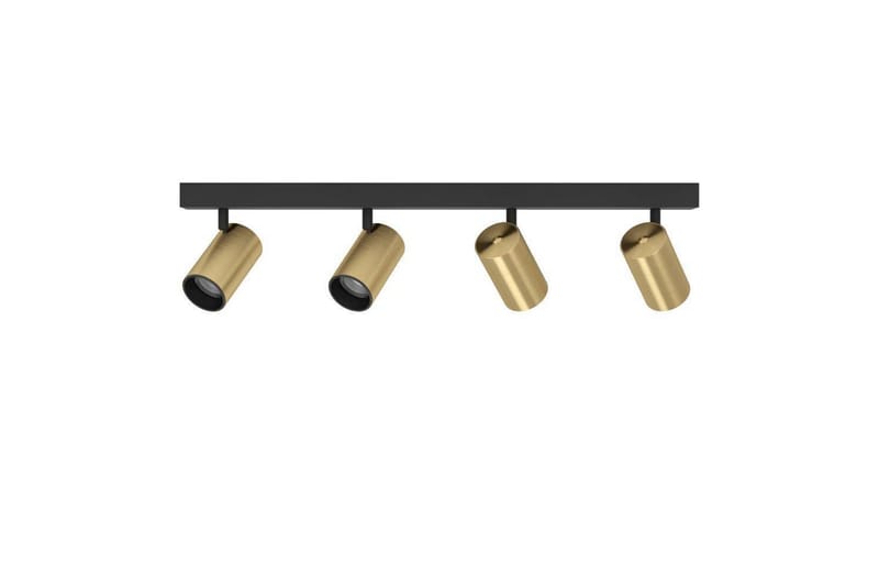 Spotlight Eglo Cumaribo Svart/Messing 4 Lamper - 4 Lamper - Belysning - Innendørsbelysning & Lamper - Lamper gang