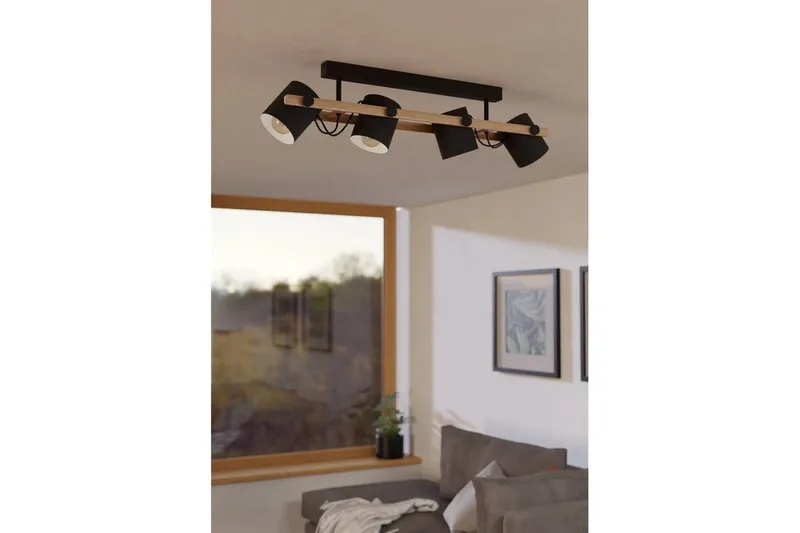 Spotlight Eglo Hornwood - Brun/Svart - Belysning - Innendørsbelysning & Lamper - Lamper gang