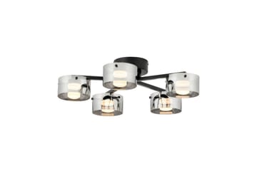 Takbelysning Eglo Copillos Svart/Transparent med 5 Lamper - Belysning - Innendørsbelysning & Lamper - Taklampe