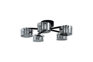 Takbelysning Eglo Copillos Svart/Transparent med 5 Lamper - Belysning - Innendørsbelysning & Lamper - Taklampe