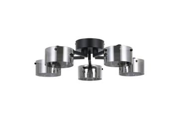 Takbelysning Eglo Copillos Svart/Transparent med 5 Lamper - Belysning - Innendørsbelysning & Lamper - Taklampe