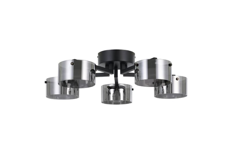 Takbelysning Eglo Copillos Svart/Transparent med 5 Lamper - Belysning - Innendørsbelysning & Lamper - Taklampe