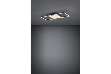 Takbelysning Eglo Macellara Avlang Svart/Hvit - Belysning - Innendørsbelysning & Lamper - Taklampe