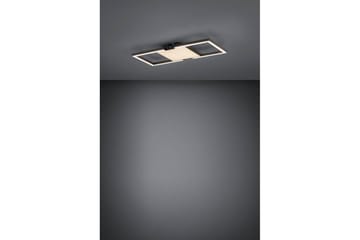 Takbelysning Eglo Macellara Avlang Svart/Hvit - Belysning - Innendørsbelysning & Lamper - Taklampe