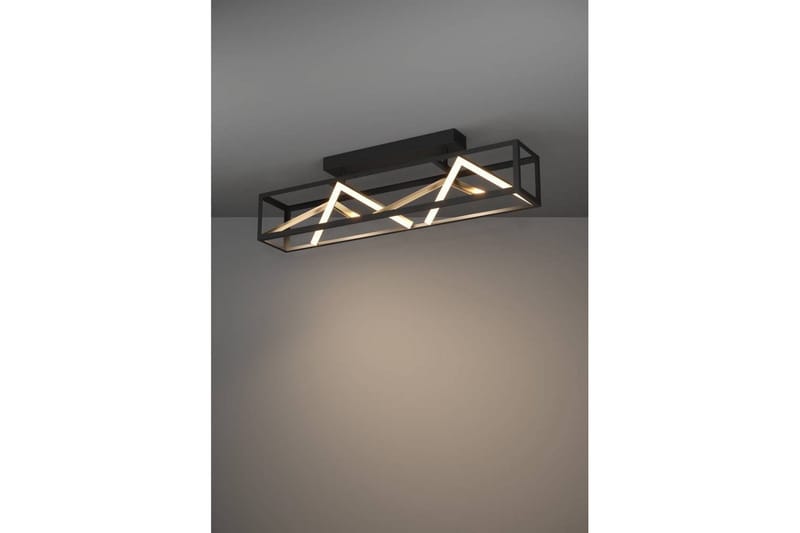Takbelysning Eglo Penela Svart/Gull - Belysning - Innendørsbelysning & Lamper - Taklampe