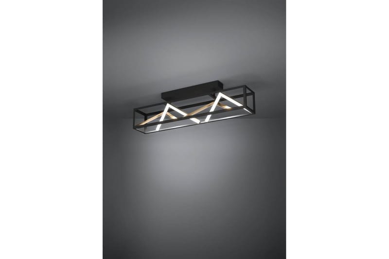 Takbelysning Eglo Penela Svart/Gull - Belysning - Innendørsbelysning & Lamper - Taklampe
