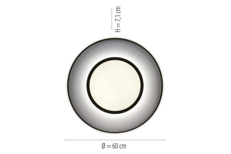 Arenda Just Light Taklampe - Belysning - Innendørsbelysning & Lamper - Taklampe - Takplafond