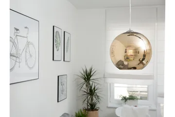 Asaro Taklampe 25 cm - Gull - Belysning - Innendørsbelysning & Lamper - Taklampe - Kjøkkenlampe & taklampe kjøkken