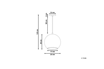 Asaro Taklampe 25 cm - Gull - Belysning - Innendørsbelysning & Lamper - Taklampe - Kjøkkenlampe & taklampe kjøkken