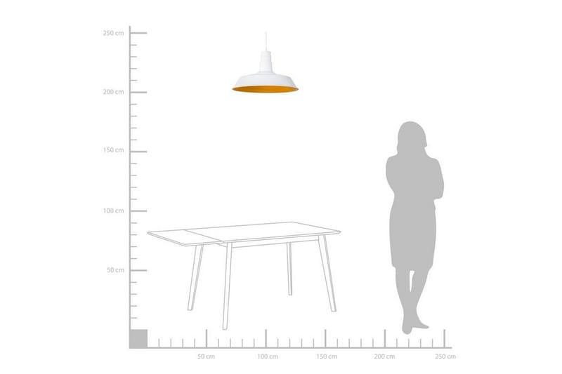 Bayou Taklampe 9 cm - Hvit - Belysning - Innendørsbelysning & Lamper - Taklampe - Kjøkkenlampe & taklampe kjøkken