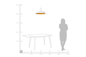 Bayou Taklampe 9 cm - Hvit - Belysning - Innendørsbelysning & Lamper - Taklampe - Kjøkkenlampe & taklampe kjøkken