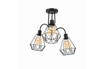 Bendinni Krystallkrone 50 cm - Svart - Belysning - Innendørsbelysning & Lamper - Taklampe - Krystallkrone & takkrone