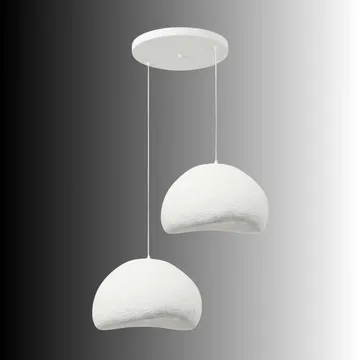 Cadros pendellampe - Hvit - Belysning - Innendørsbelysning & Lamper - Taklampe - Krystallkrone & takkrone