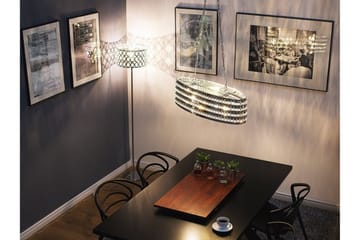 Cavone Taklampe 31 cm - Sølv - Belysning - Innendørsbelysning & Lamper - Taklampe - Kjøkkenlampe & taklampe kjøkken