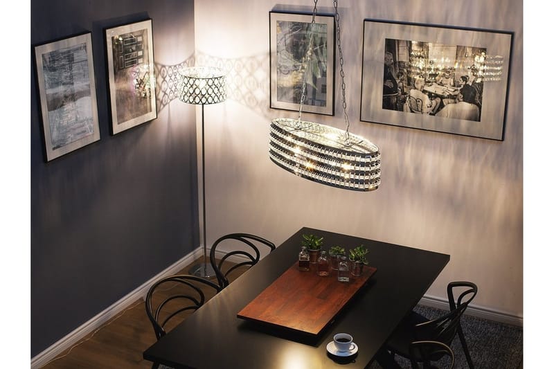 Cavone Taklampe 31 cm - Sølv - Belysning - Innendørsbelysning & Lamper - Taklampe - Kjøkkenlampe & taklampe kjøkken