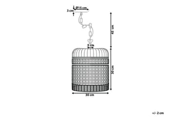 Celon Taklampe 30 cm - Svart - Belysning - Innendørsbelysning & Lamper - Taklampe - Kjøkkenlampe & taklampe kjøkken