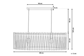 Chari Taklampe - Lysebrun - Belysning - Innendørsbelysning & Lamper - Taklampe - Kjøkkenlampe & taklampe kjøkken