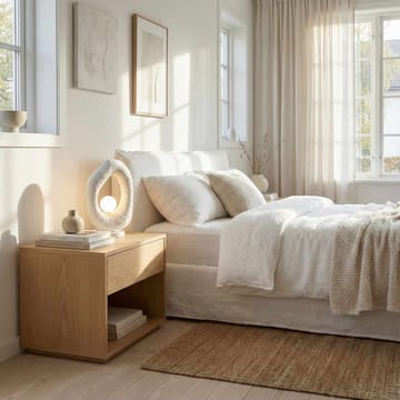 Corlinor bordlampe - Hvit - Belysning - Innendørsbelysning & Lamper - Taklampe - Krystallkrone & takkrone